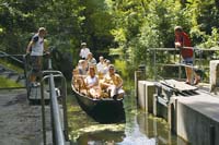 Schleuse im Spreewald